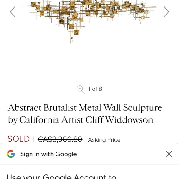 Vintage Brutalist Metal Bird Sculpture by Cliff Widdowson - Picture 5 of 6